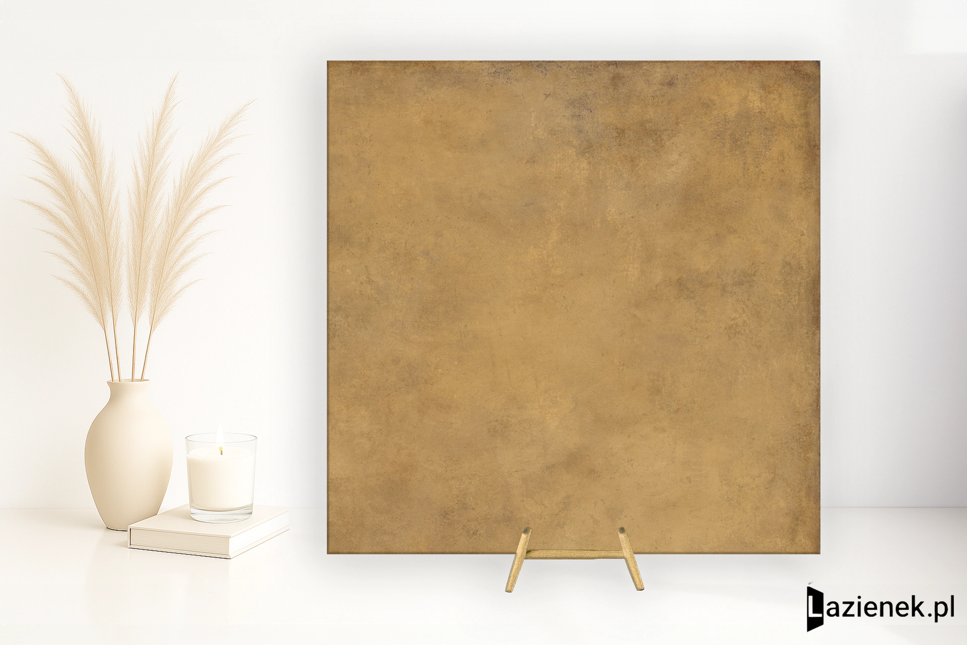 La Fabbrica Ava Hurban Ocra matowa 100x100 cm gr. 9 mm - płytka rektyfikowana / (L)177056